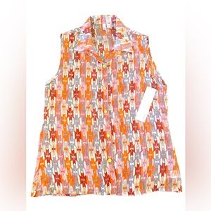 LAPIS sleeveless top